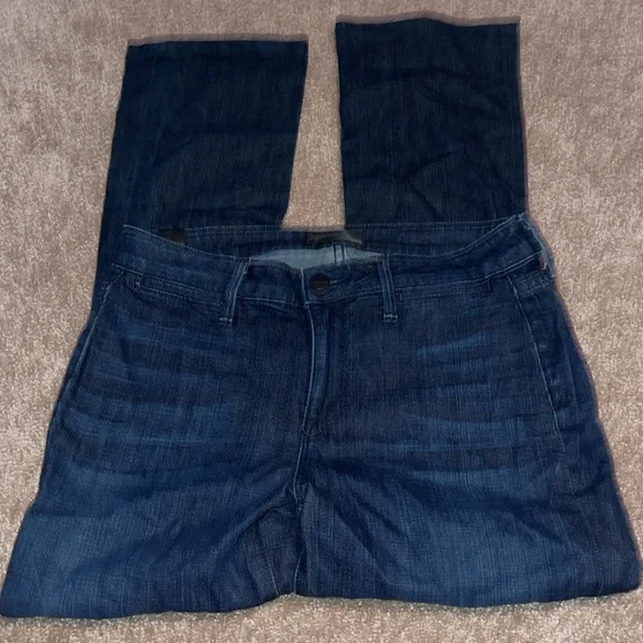 Vince Women's High Rise Jeans - Dark Blue - Picture 4 of 8